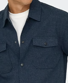 Overshirts second hand för herr hos Luxento